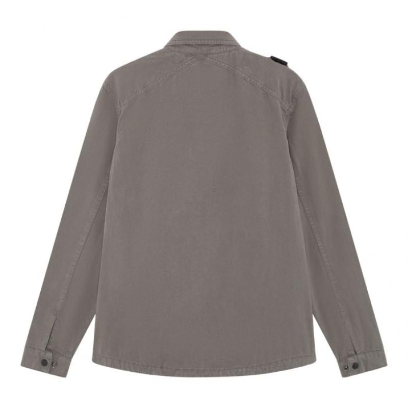 GD ZIP FRONT OVERSHIRT Dark Slate