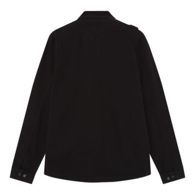 GD ZIP FRONT OVERSHIRT Jet Black