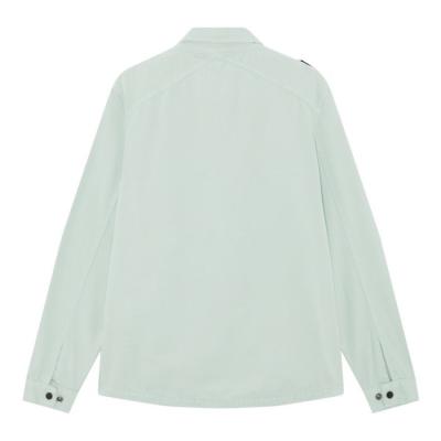 GD ZIP FRONT OVERSHIRT Mist Green